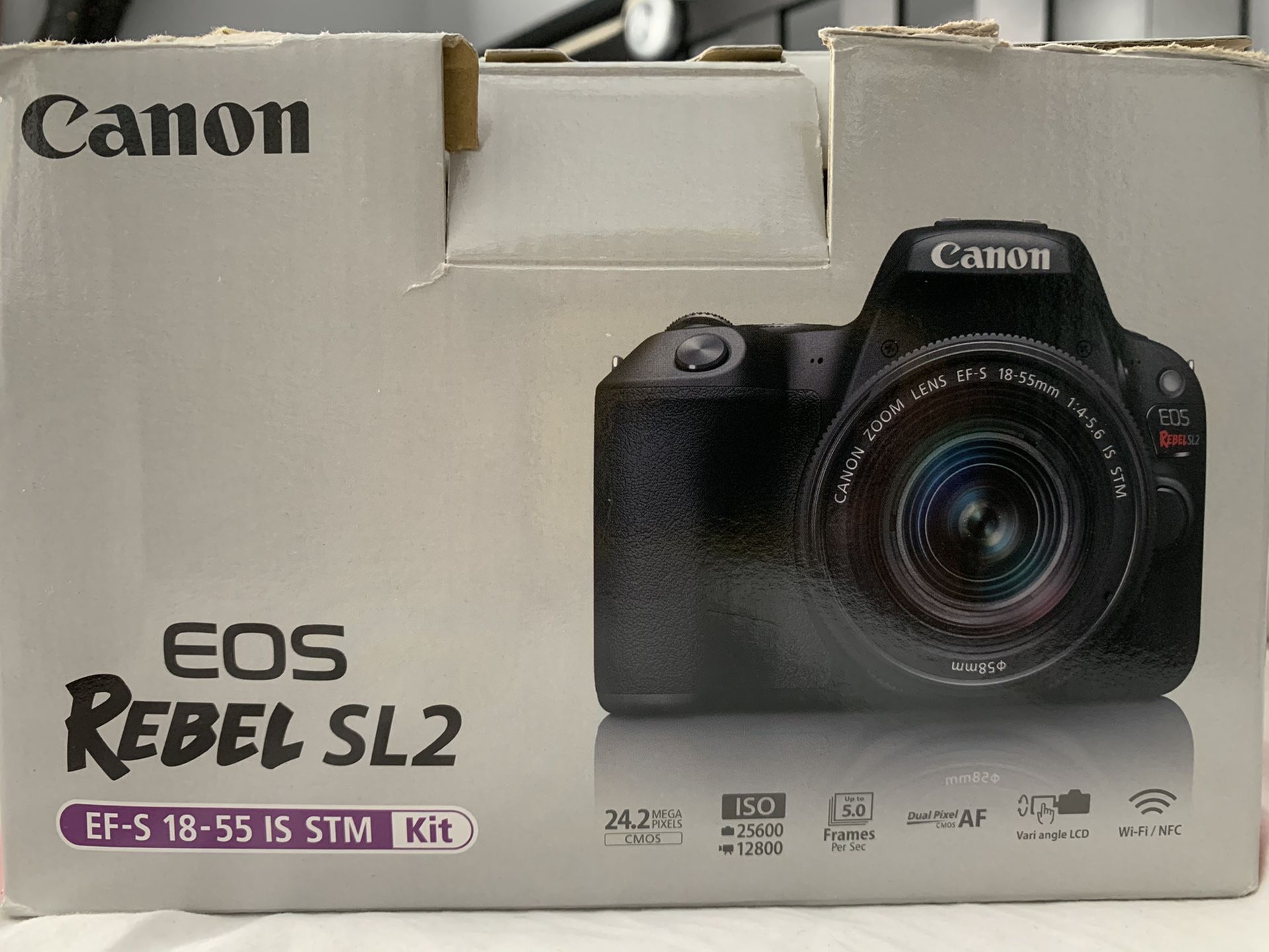 Canon EOS Rebel SL2 camera + kit