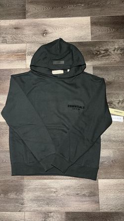 Black Essential hoodies and joggers