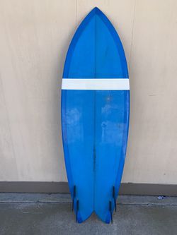 5'9” Chris Christenson fish surfboard for Sale in San Pedro, CA