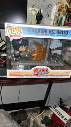 kakashi vs obito’s fight pop figures brand new  