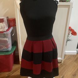 Black And Red Dress 