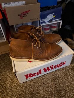 Red wing chukka copper