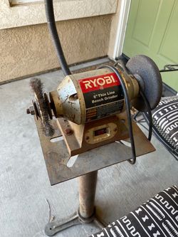 Ryobi 6 in thin line bench grinder