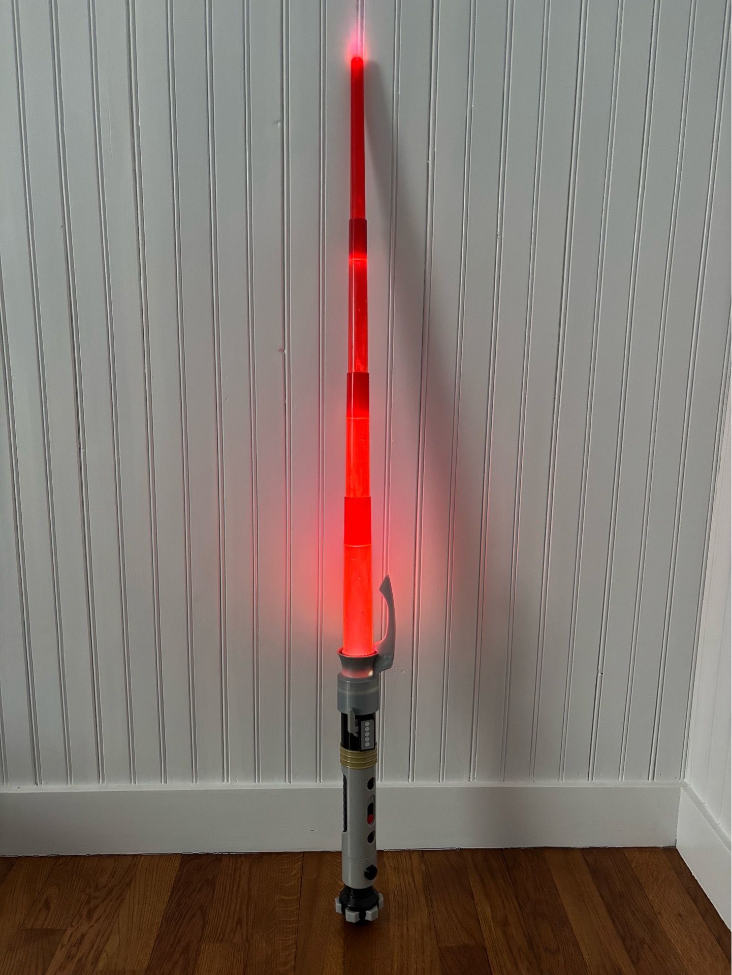 Disney Parks Star Wars Build Your Own Lightsaber Lights Up & Sounds Works Red