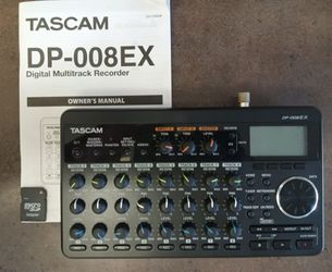 TASCAM DP-008EX Portable Multi-Track Recorder