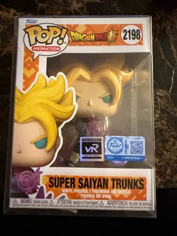 Super Saiyan Trunks Funko POP! Dragon Ball Super #2198 Vrare Exclusive