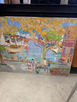 Beautiful painting signed by an artist D. Goldman -48” x 36” - Originally $1499
