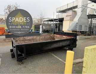 Heavy Duty Roll Off Waste Dumpster 