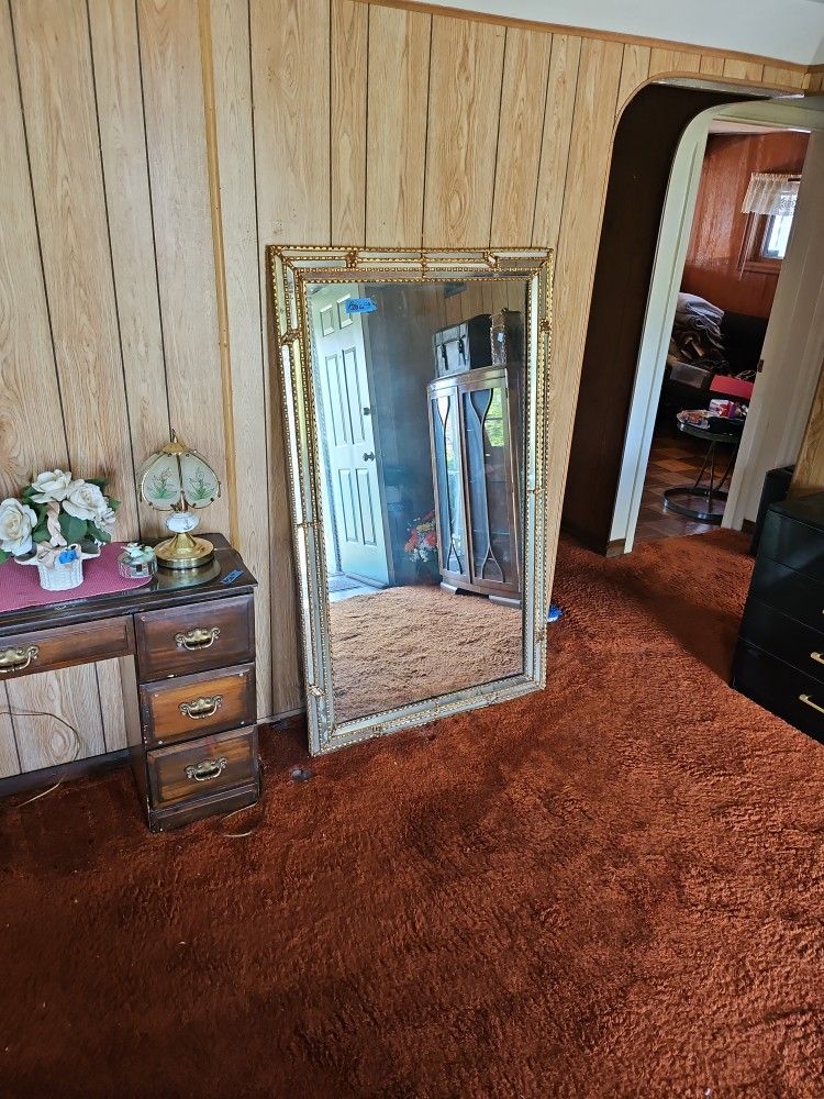 Huge Antique Mirror