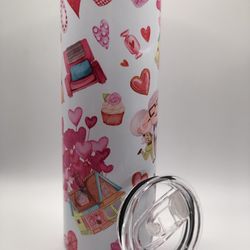 Tumblers Love Coffee Cups Hearts Mugs Valentines Thermos Valentines Gifts New In Box