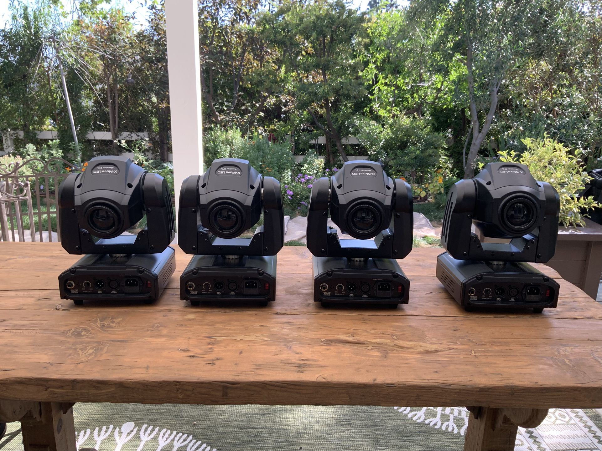 American DJ X-Move LED lights (4)