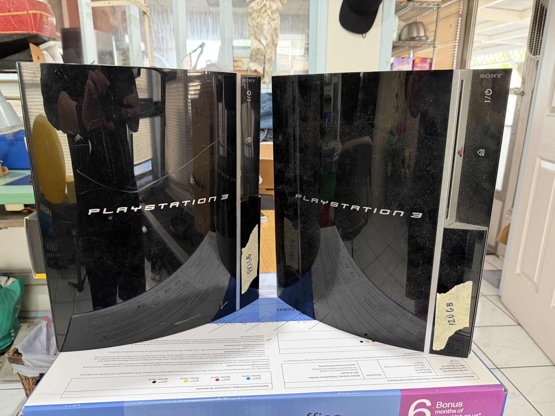 Two PS3 and One PlayStation Remote 