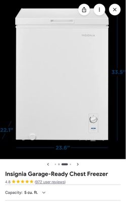 Insignia Deep Freezer