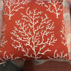 Two Large Down Filled Pillows 