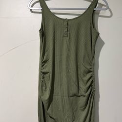 Maternity Green Dress