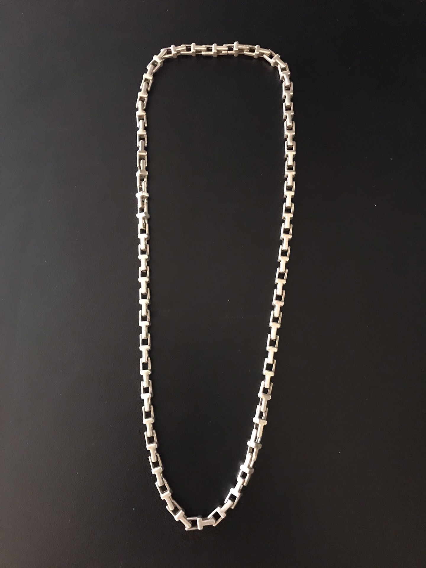 Tiffany & Co 925 silver pure solid chain