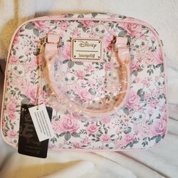 Loungefly Marie floral AOP crossbody 