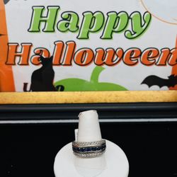 14K White Gold Men’s Band 