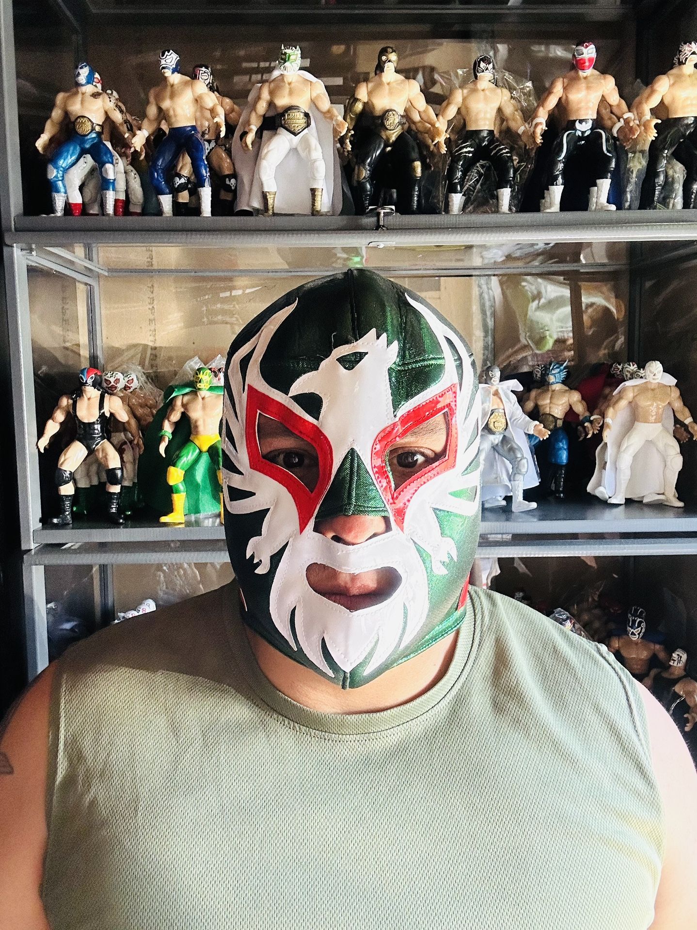 El Patriota Lucha Libre Mask Mexican Wrestling Adult Luchador Costume  Luchadores