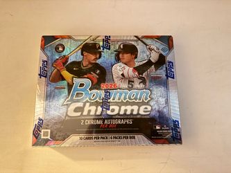Topps Bowman Chrome Baseball 2026 Hobby Box