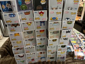 Large Funko Pop  Collection Lot