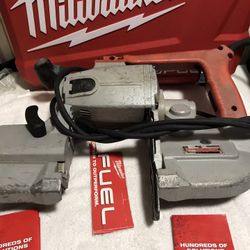 MILWAUKEE BANDSAW Deep Cut Bought cordless don’t need It Runs Great $45
