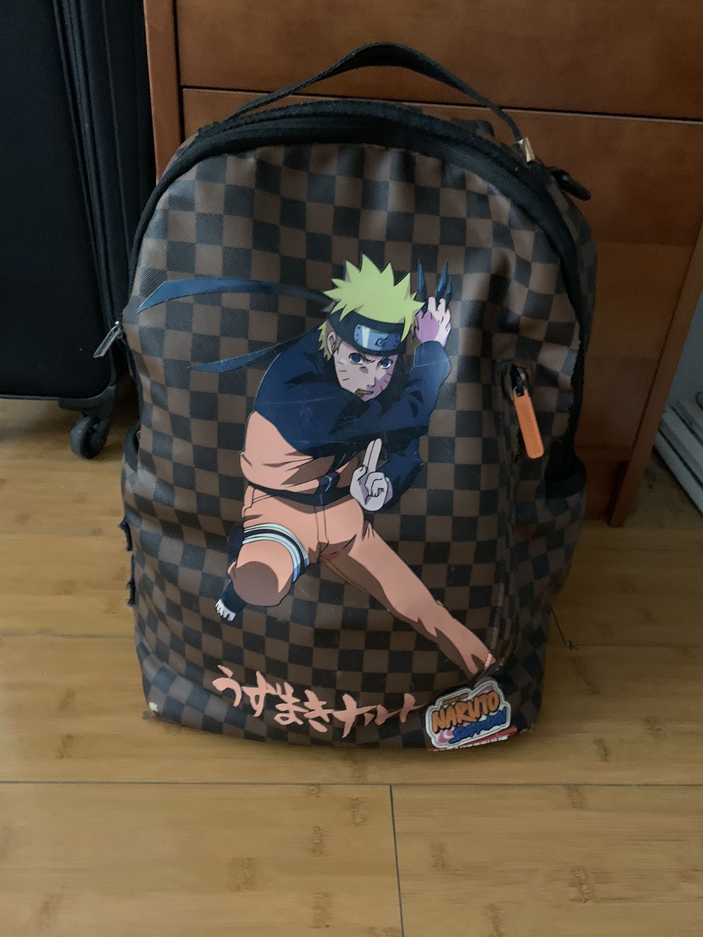 Spray ground Naruto Backpack