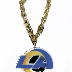 NFL Los Angeles Rams fan swag chain new