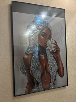 Beautiful King & Queen Wall Art 👑❤️