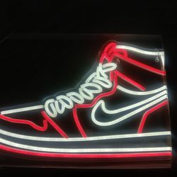 (BRAND NEW) Neon LED Nike Shoe Sign