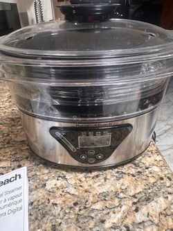 Hamilton beach digital steamer