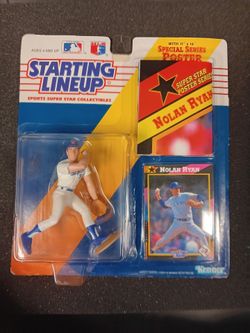 Brand New Nolan Ryan Starting Lineup