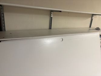 Slightly scratched closet doors