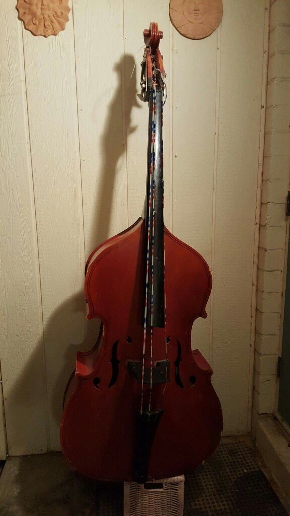 Tololoche- upright bass made in Mexico