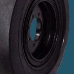 4 Solid Rubber Skid Steer Tires On Wheels $2,400.00