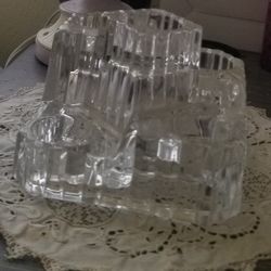 5 Tealight/candle Glass Candle Holder