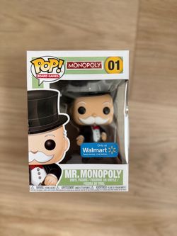 Funko Pop Mr. Monopoly #01 Walmart Exclusive