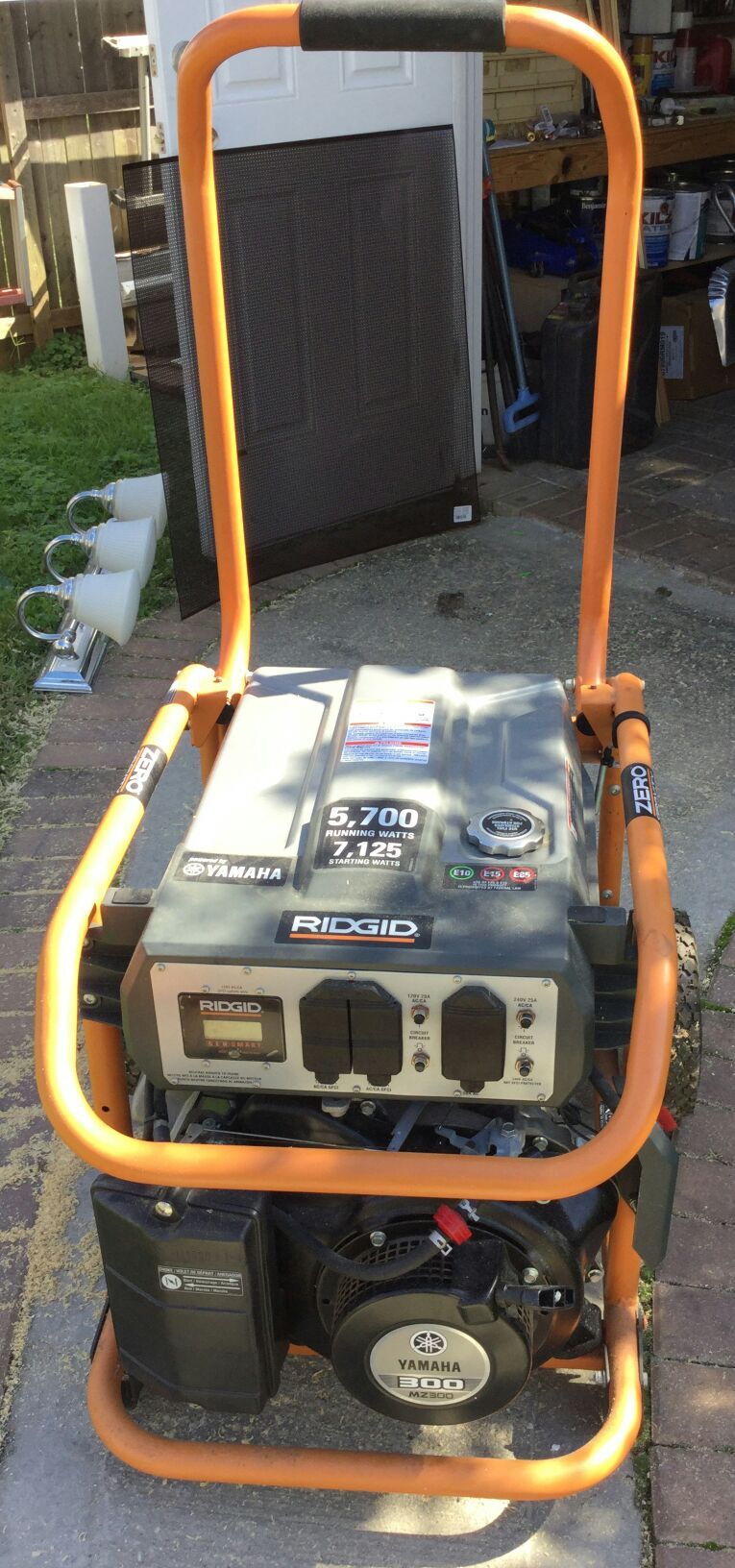 Ridgid 5700 Watt Gasoline Powered Generator
