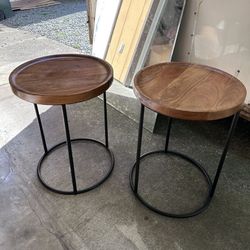 Wood Side Tables 