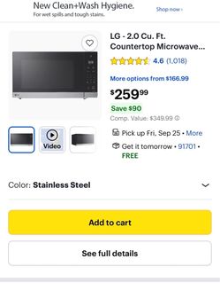 LG Microwave Oven