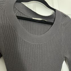 Cashmere With Knitting  Dress 