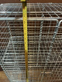 Security Cage/Lockable Storage Shelf, Chrome 