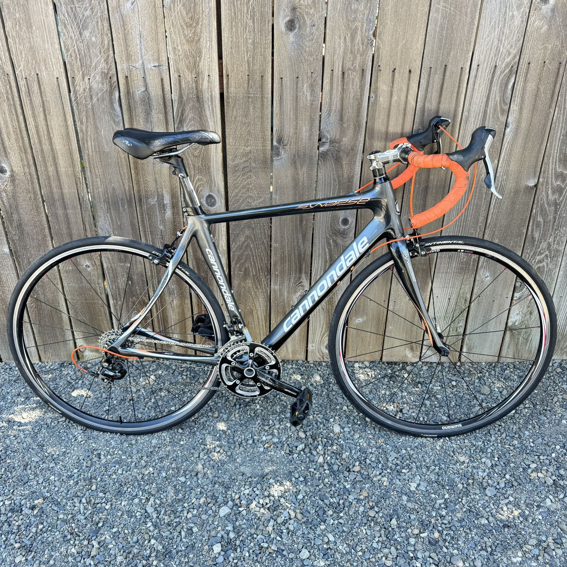 Cannondale Synapse Carbon 59CM Road Bike Shimano 105 Fresh Tuneup