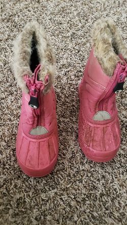 Pink boots (size 10)