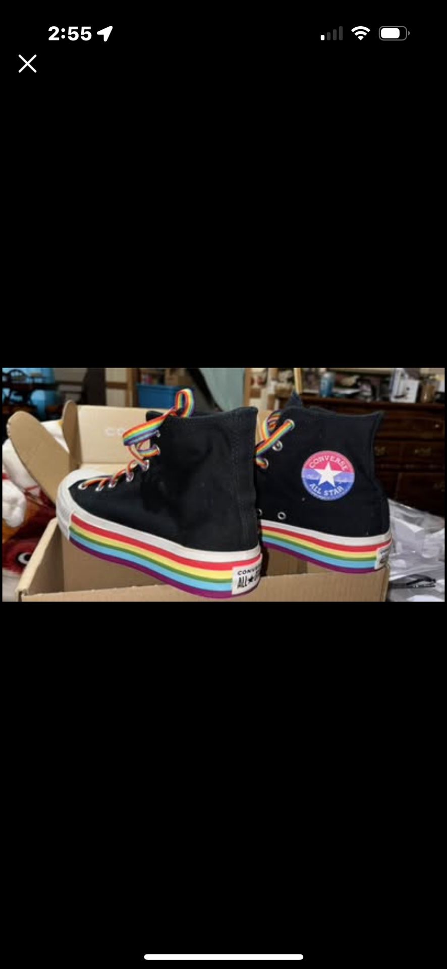 Converse Pride Hightop Sneakers