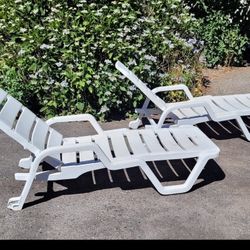outdoor lounge chairs - patio set of 2