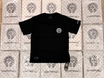 Black chrome heart shirt