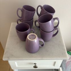 Corelle Stoneware Mugs Set of 8