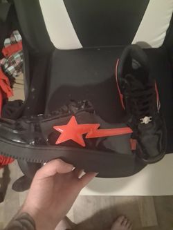 BLACK AND RED BAPESTA 1:1
