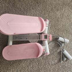 Pink Exercise Stepper 